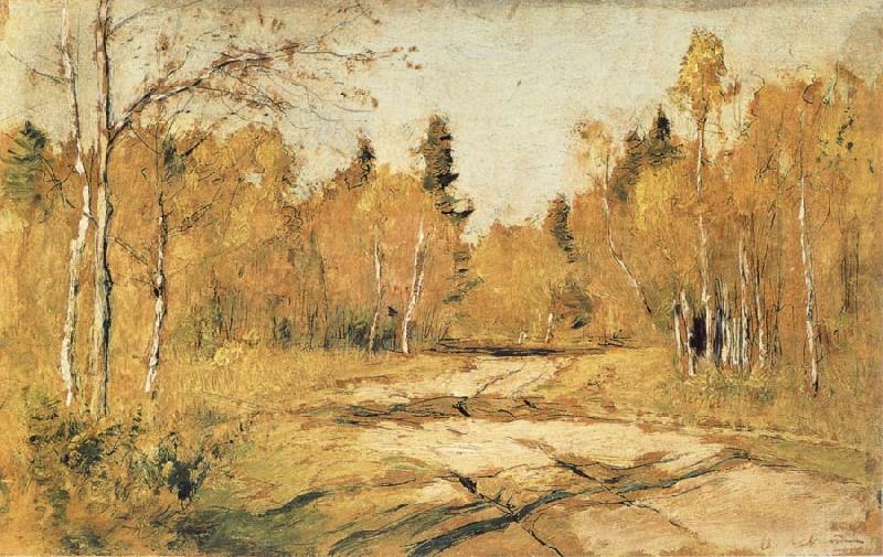 Levitan, Isaak The Sunshine of Autumn china oil painting image